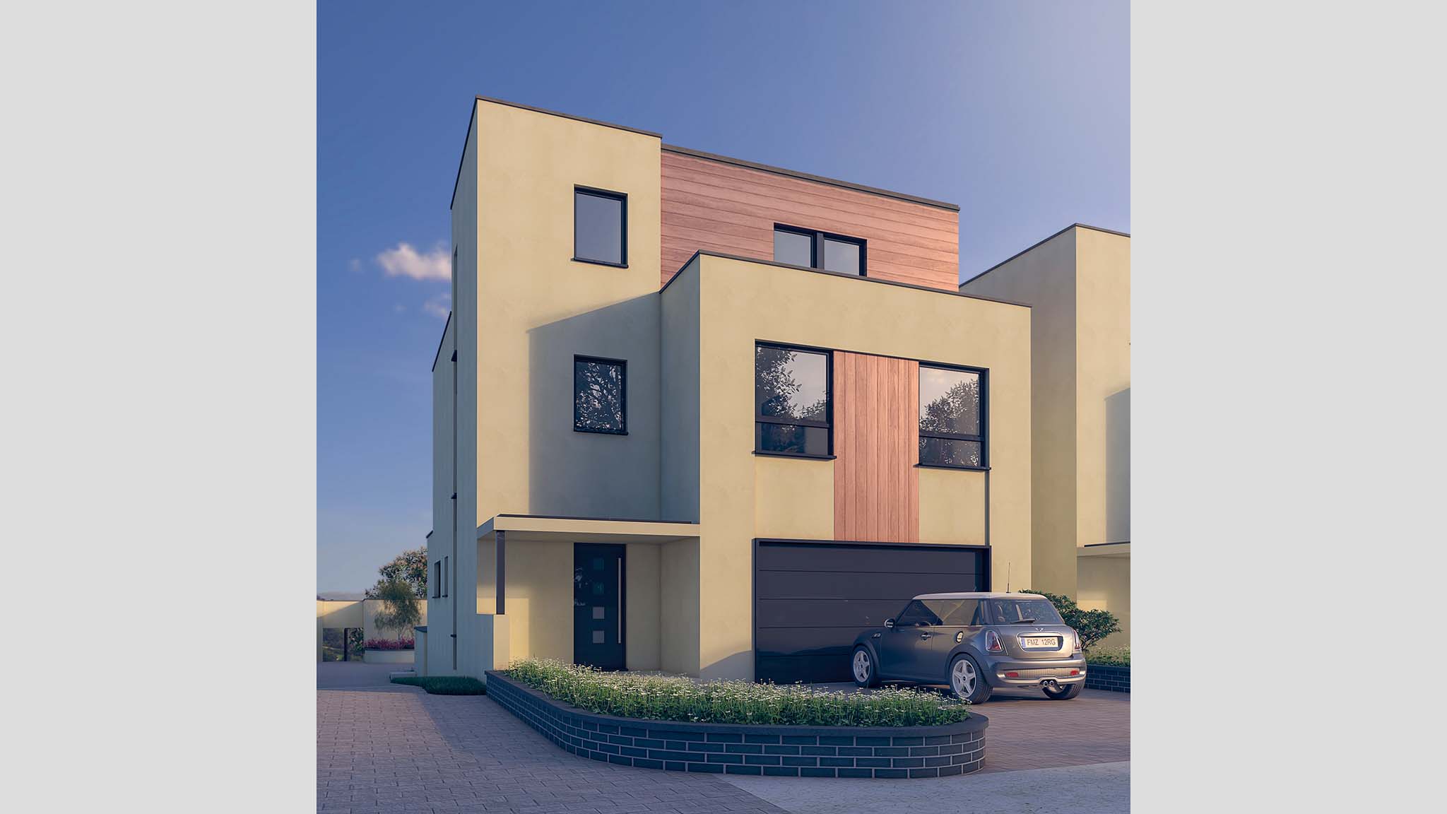 Rendered Image - 3D External View - Maidenfields